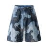 1787217203883218.jpg 3576 Men's 11.8 oz Baggy Loose Graffiti Printing Denim Shorts