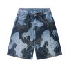 1787217459346907.jpg 3576 Men's 11.8 oz Baggy Loose Graffiti Printing Denim Shorts