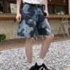 1787217535256815.jpg 3576 Men's 11.8 oz Baggy Loose Graffiti Printing Denim Shorts