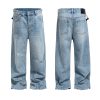 1787300895579903.jpg TJ160 Men's 14.5 OZ Rigid Baggy Straight Ripped Denim Jeans