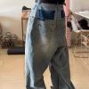 1787553242836114.jpeg MJ016 Men's 15.5 OZ Y2K Baggy Double Waist Wide Leg Patchwork Jeans