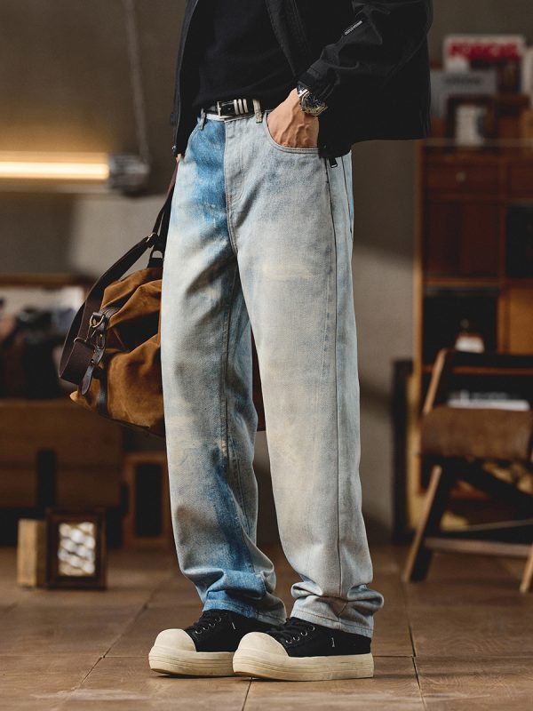 1787566331131075.jpg 6682 Men's 11.8 OZ 3D Digital Printing Slim Fit Straight Jeans