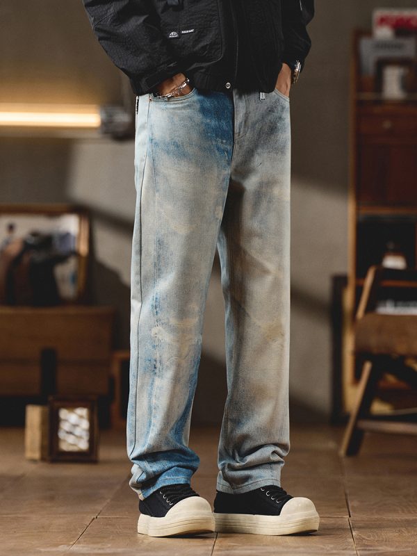 1787566340784639.jpg 6682 Men's 11.8 OZ 3D Digital Printing Slim Fit Straight Jeans