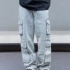 1787568195293534.jpg 8557 Men's 14.2 OZ Vintage Light Wash Cargo Baggy Jeans