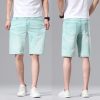 2708 Men's 10.2 OZ Slim Fit Colored Denim Shorts