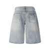 1787681740358338.jpg 1519 Men's 13 OZ Grunge Blue‑purple Two‑tone Denim Cropped Capri Ripped Jeans