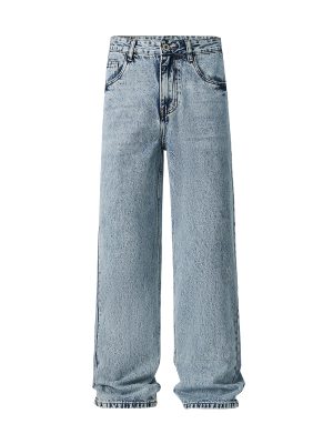 9911 Men's 12 OZ Vintage Salt Wash Relaxed Straight Jeans