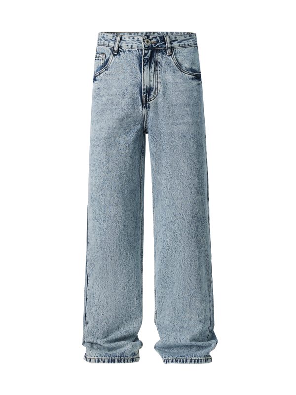 1787742114241368.jpeg 9911 Men's 12 OZ Vintage Salt Wash Relaxed Straight Jeans