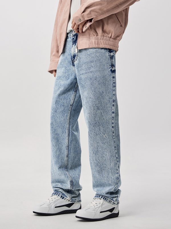 1787742122449961.jpeg 9911 Men's 12 OZ Vintage Salt Wash Relaxed Straight Jeans