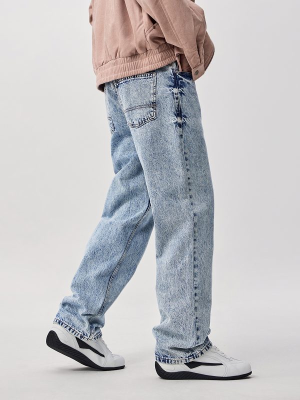 1787742131769319.jpeg 9911 Men's 12 OZ Vintage Salt Wash Relaxed Straight Jeans