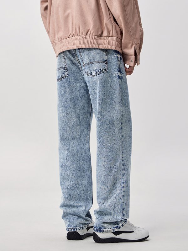 1787742134893453.jpeg 9911 Men's 12 OZ Vintage Salt Wash Relaxed Straight Jeans