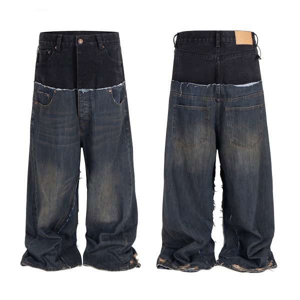 1787744876949879.jpg MJ016 Men's 15.5 OZ Y2K Baggy Double Waist Wide Leg Patchwork Jeans