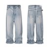 1787746507852713.jpg M-FJ013 Men's 13.2 OZ Light Stone Wash Vintage Blue Wide Leg Jeans