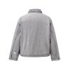 1787750143279287.jpg Q148 Men's 15.2 OZ Boxy Ripped Destroyed Zip‑up Denim Jackets