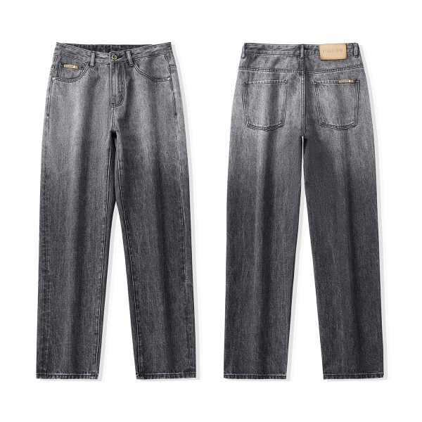 1787773707884458.jpg Men's 13.5 OZ Enzyme Stone Ombré Wash Regular Straight Jeans