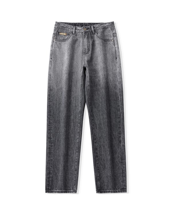 1787773912558883.jpg Men's 13.5 OZ Enzyme Stone Ombré Wash Regular Straight Jeans