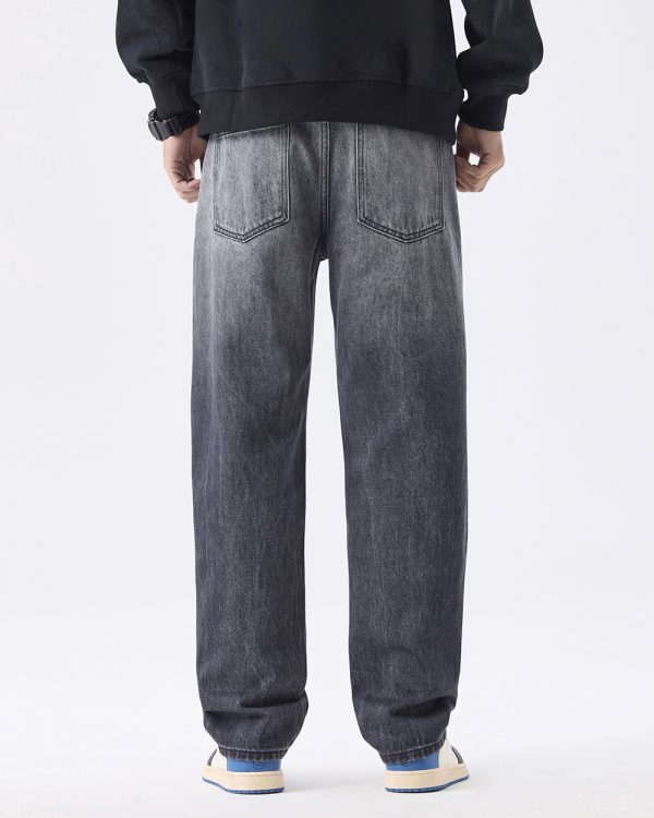 1787773946931819.jpg Men's 13.5 OZ Enzyme Stone Ombré Wash Regular Straight Jeans