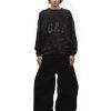 TJ149 Men's 13.6 OZ Solid Black Classic Five Pockets Baggy Jeans