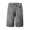 1787829920487294.jpg Q183 Men's 14.5 OZ 100% 3D Digital Printing Rhinestone Baggy Shorts