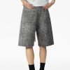 1787833228451024.jpg Q183 Men's 14.5 OZ 100% 3D Digital Printing Rhinestone Baggy Shorts