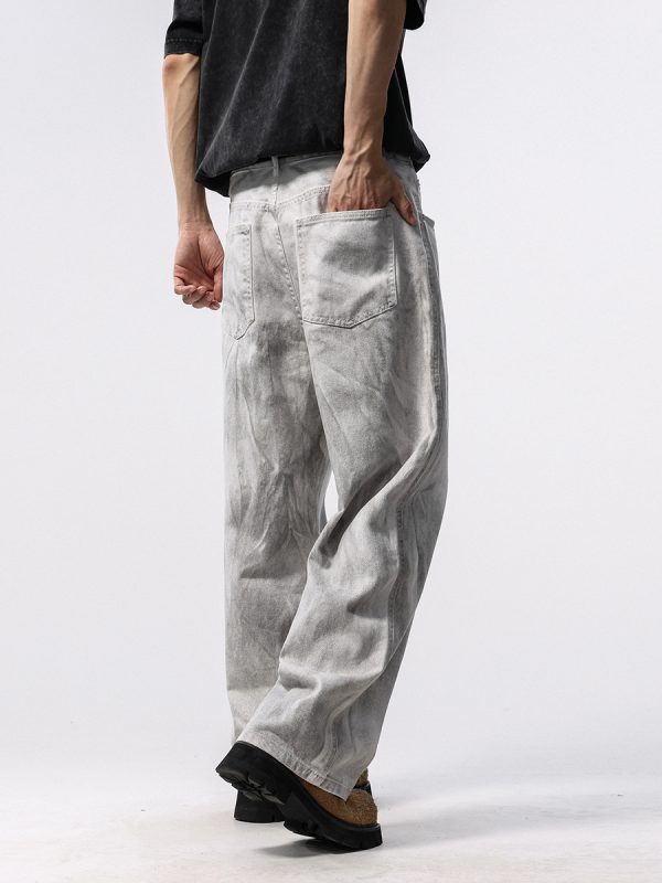 1788608524582028.jpg BY490 Men's 12.8 OZ Grunge Marble Tie Dye Wash Wide Leg Jeans