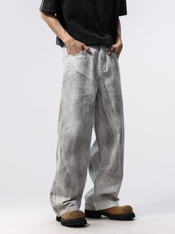 1788608582527170.jpg BY490 Men's 12.8 OZ Grunge Marble Tie Dye Wash Wide Leg Jeans