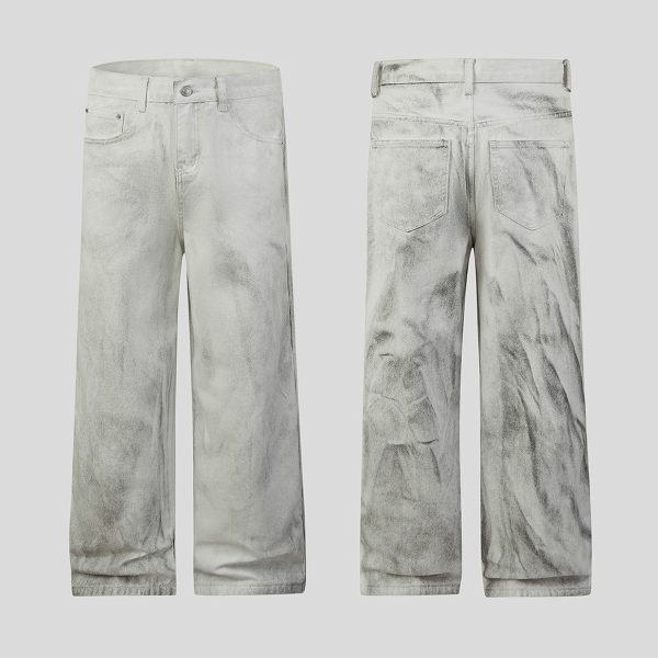 1788608601552167.jpg BY490 Men's 12.8 OZ Grunge Marble Tie Dye Wash Wide Leg Jeans