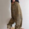 CAMO002 Men's Camo Digital All Over Printing Baggy Wide Leg Pants