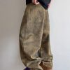 CAMO002 Men's Camo Digital All Over Printing Baggy Wide Leg Pants