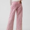 1788715202812311.jpg 10 OZ Big Girls Y2K Pink Low Rise Wide Leg Cargo Jeans