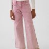 1788715211743177.jpg 10 OZ Big Girls Y2K Pink Low Rise Wide Leg Cargo Jeans