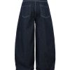 1788826444831700.jpeg 3066 Men's 10.8 OZ Baggy Raw Dark Indigo Denim Pleated Balloon Jeans
