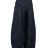 1788826461659104.jpeg 3066 Men's 10.8 OZ Baggy Raw Dark Indigo Denim Pleated Balloon Jeans