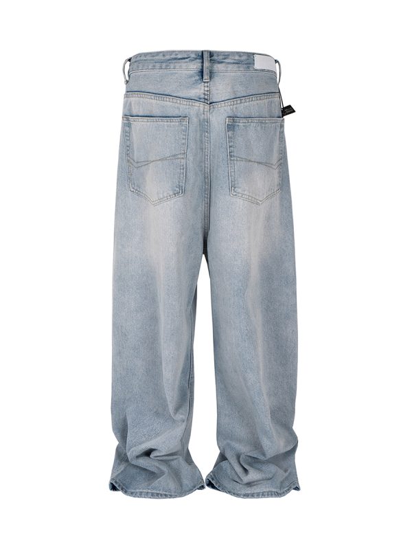 1788826640505372.jpg M-FJ013 Men's 13.2 OZ Light Stone Wash Vintage Blue Wide Leg Jeans