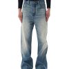 Q213  Men's 14 OZ 100% Cotton Classic Five Pockets Bootcut Jeans