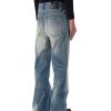 Q213  Men's 14 OZ 100% Cotton Classic Five Pockets Bootcut Jeans
