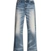 Q212  Men's 13.5 OZ 100% Cotton Heavy 3D Whiskers Bootcut Jeans
