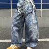 1788827400432452.jpeg 14032 Men's 14.2 OZ 3D Digital Printing Barrel Cut Curve-leg Jeans