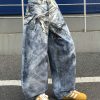 1788827404106868.jpeg 14032 Men's 14.2 OZ 3D Digital Printing Barrel Cut Curve-leg Jeans