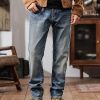 1788827701962386.jpg 5067 Men's 12.8 OZ Selvedge Slim Fit Straight Denim Jeans