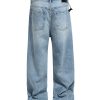 1788827850168036.jpg TJ160 Men's 14.5 OZ Rigid Baggy Straight Ripped Denim Jeans