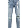 1788833277957760.jpg PB105 Men's 10.6 oz Stretch Destroyed Ripped Skinny Fit Jeans