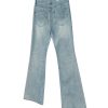 FJ063 Men's 12.8 OZ Light Stone Wash Commuter Style Bootcut Jeans