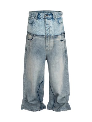 1788834718566053.jpg MJ016 Men's 15.5 OZ Y2K Baggy Double Waist Wide Leg Patchwork Jeans