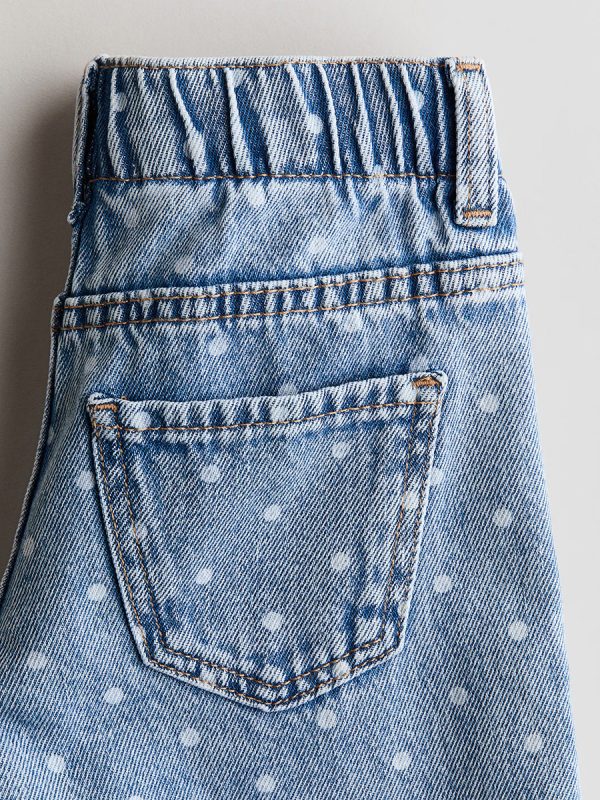 HMKD019  Loose-Fit Wide-Leg Jeans  Cotton 100%  2-8