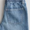 HMKD021  Daisy Wide Leg Paper-Bag Jeans Cotton 100%  2-8