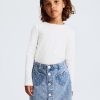 HMKD027  A-Line Denim Skirt  Cotton 100%  2-8