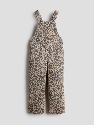 1789055040174164.jpg HMKD032 Patterned denim dungarees Cotton 100% 2-8