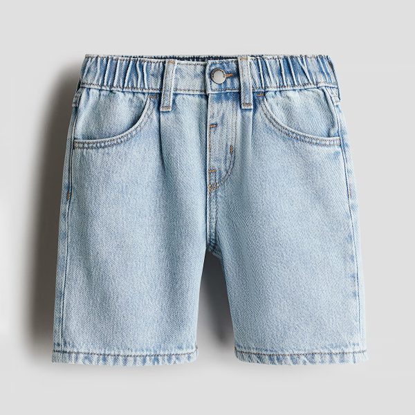 HMKD047  Knee-length Denim Shorts ShellCotton 60%, Lyocell 40% Pocket  LiningPolyester 65%, Cotton 3