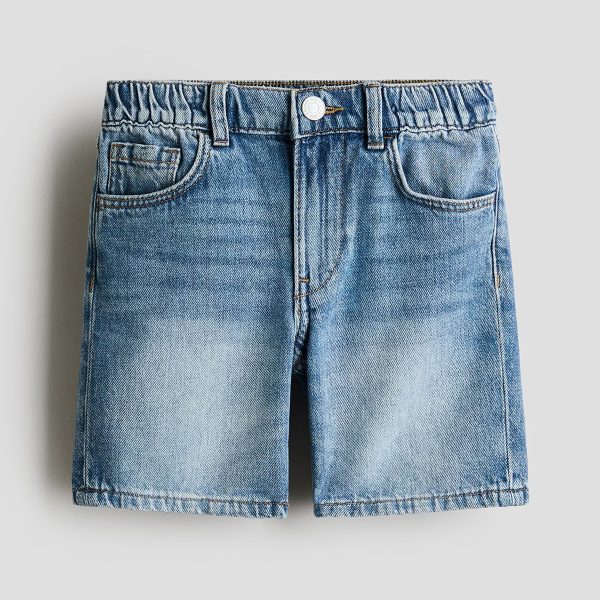 1789068463785003.jpg HMKD029 Loose-Fit Denim Shorts 100% Cotton 2-8
